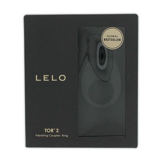 Эрекционное кольцо с вибрацией LELO Tor 2 Black | Зображення 3