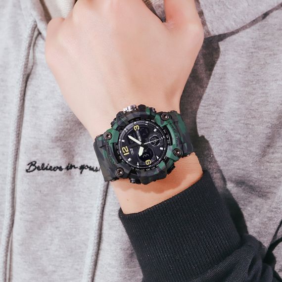 Skmei 1742 Green Military | Зображення 3