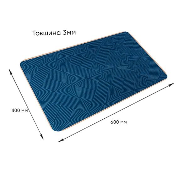 Вологопоглинальний килимок 40х60х3мм SW-00002553 | Зображення 2