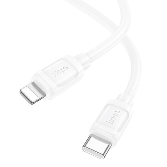 Дата кабель Hoco X115 Surpass Type-C to Lightning 27W (1m) White | Зображення 2
