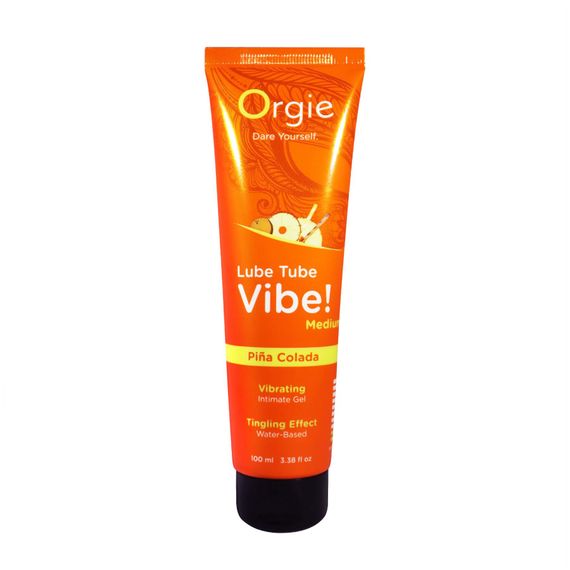 Вібролубрикант Orgie Lube Tube Vibe! Pina Colada 100 мл