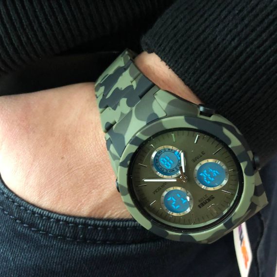 Годинники для кемпінгу та відпочинку, Чоловічі спортивні годинники з гарантією для подорожей WL-50 | Зображення 1