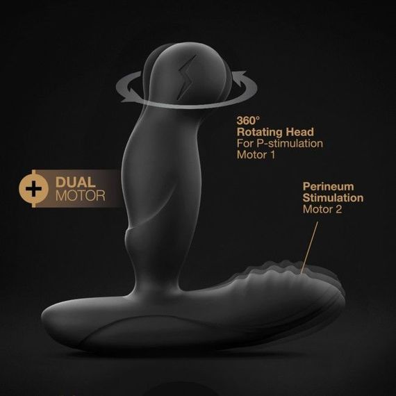 Масажери простати Dorcel P-Swing з головкою, яка обертається, пультом ДК та підігрівом | Зображення 2