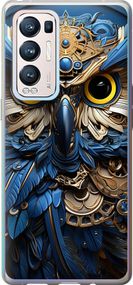 Чехол на Oppo Reno5 Pro Plus Сова v2 "5649u-2243-17620"