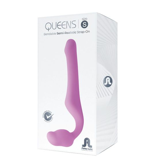 Безремневой страпон Adrien Lastic Queens S, регулируемый изгиб, диаметр 3 см | Зображення 3