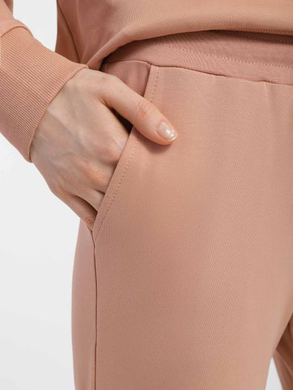 Штани жіночі спортивні джоггери пісочні, L | Зображення 3
