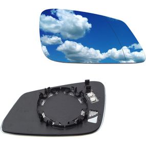 BMW 5 F10 / F11 от 2009 года - Вставка зеркала правая синяя с подогревом