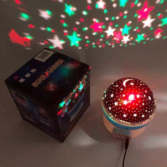Ночное небо ночник Star Master Big, Игрушка проектор звездного неба, Ночник CY-476 звездное небо | Зображення 1