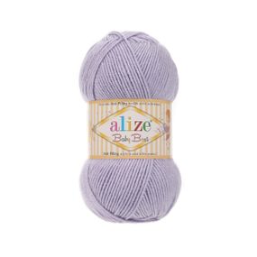 Пряжа Alize Baby Best No 682 (Алізе Бебі Бест) – 10% Бамбук, 90% Антипілінг Акрил, 100г/240м