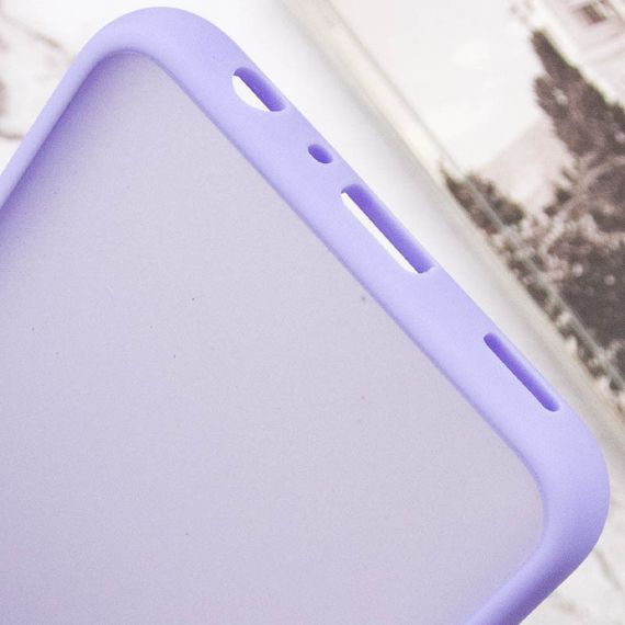 Чехол TPU+PC Lyon Frosted для Motorola Moto G14 Purple | Зображення 5