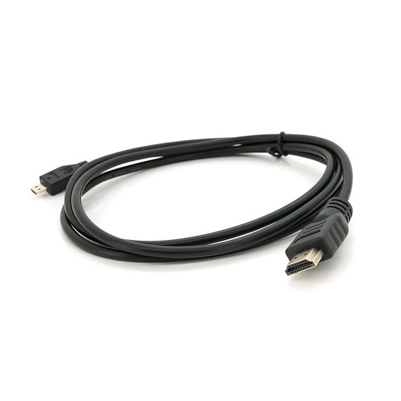 Кабель Merlion HDMI (папа) A-D micro (папа),1.5m,черный пакет,Q200