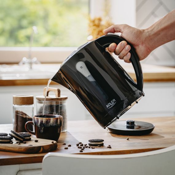 Электрочайник Adler AD 1244 черный 2,5 л, 2200 Вт | Зображення 7