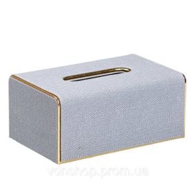 Салфетница горизонтальная 21х13х9 см для салфеток на стол Серый HP-3-118G