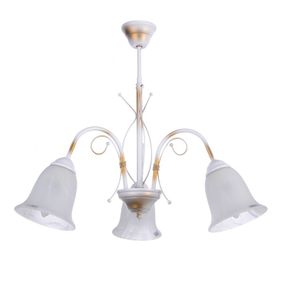 Люстра подвесная флористика E27 60W WH (BKL-470S/3)