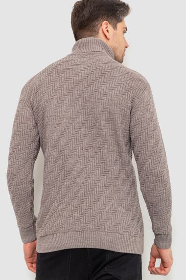 Гольф чоловічий, колір мокко, 161R696 | Зображення 3