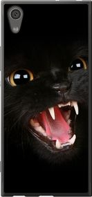 Чехол на Sony Xperia XA1 G3112 Чёрная кошка "932u-964-17620"