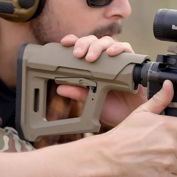 Приклад Magpul MOE® PR™ Carbine Stock - Mil-Spec для AR15. FDE | Зображення 4