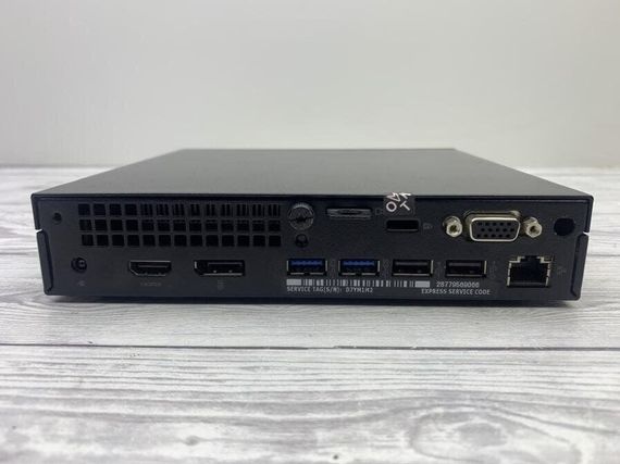 Неттоп Dell OptiPlex 3050 Micro USFF / Intel Core i5-7500T (4 ядра по 2.7 - 3.3 GHz) / 8 GB DDR4 / 240 GB SSD / Intel HD Graphics 630 / Блок живлення б/в | Зображення 7