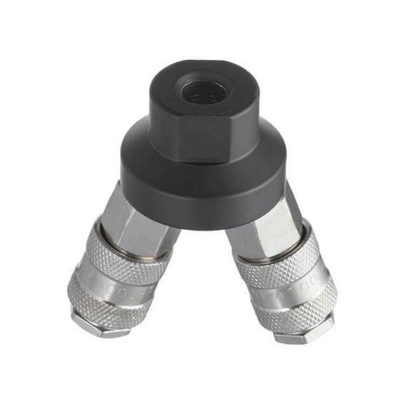 Розгалужувач повітря 1/4" на 2 виходи, швидкороз'ємні з'єднання INTERTOOL PT-1852 | Зображення 3