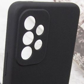 Чохол Silicone Cover Lakshmi Full Camera (AAA) для Samsung Galaxy A32 5G Чорний / Black