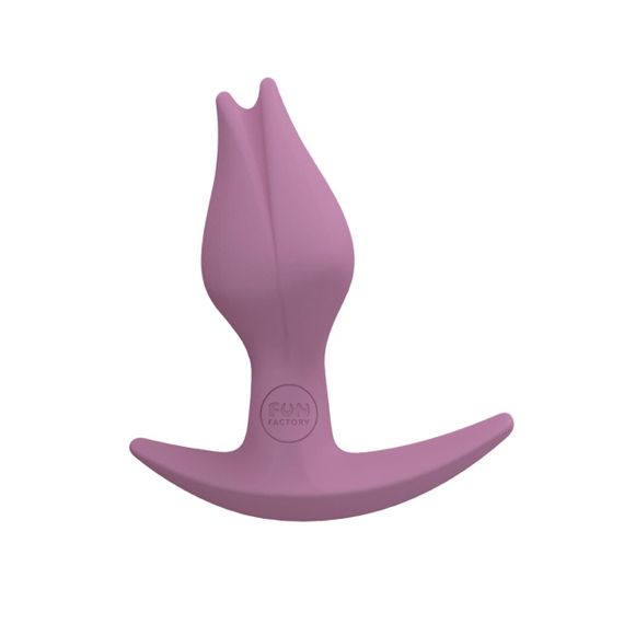 Анальна пробка Fun Factory BOOTIE FEM, рожева, у вигляді бутона, діаметр 2,9 см, тонкий обмежувач sexstyle