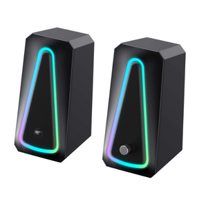 Ігрові колонки 2.0 HV-SK208 PRO 10W USB з підсвічуванням чорний Havit