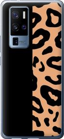 Чехол на Vivo X50 Pro Plus Пятна леопарда "4269u-2056-17620"