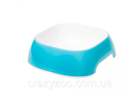 Миска для собак и котов Ferplast Glam Small пластиковая голубая 15x13.5x5 см 400 мл 71210015
