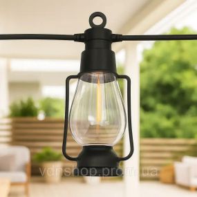 Уличная гирлянда, ретро-лампы подвесные 220 В, теплый свет SFK-49