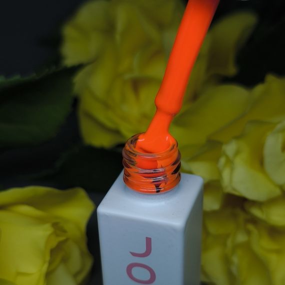 Гель-лак JOIA vegan 154 оранжевый, 6мл