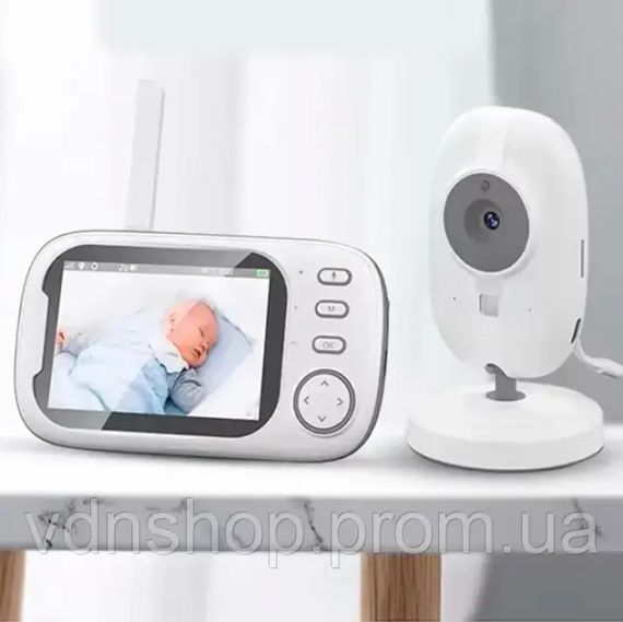 Відеоняня з дисплеєм для мами та дітей для спостереження камера та аудіо зв'язок ABM600