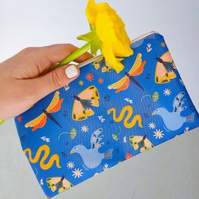 Косметичка жіноча Метелики 20х12 см (K_21M013)