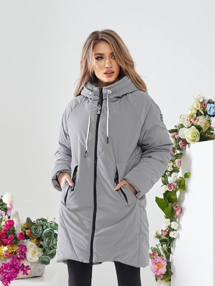 Куртка 1010, світло сірий