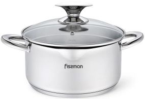 Каструля Fissman Elegance 5.6л з нержавіючої сталі