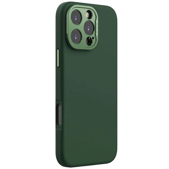 Чохол Silicone Nillkin LensWing Prop Magnetic для Apple iPhone 16 Pro Max (6.9") Зелений / Green