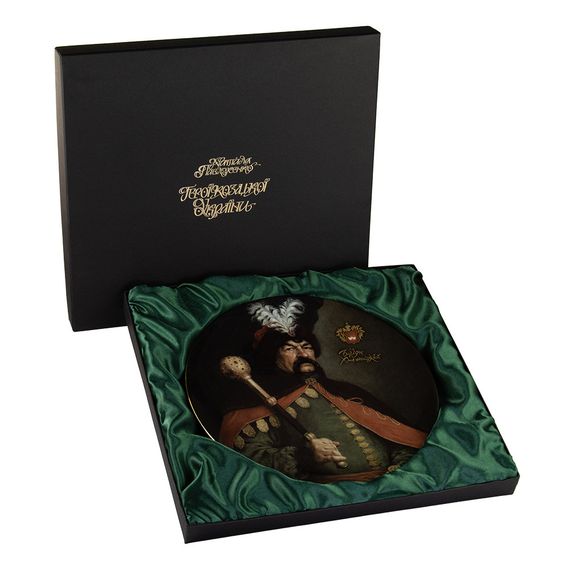 Декоративна тарілка «Гетьман Богдан Хмельницький» 32 см | Зображення 3