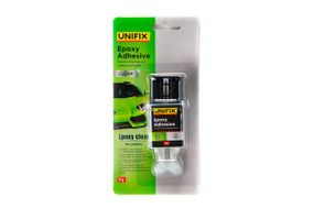 Клей эпоксидный для пластика Unifix - 6г шприц прозрачный (940028)