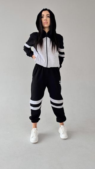 Спортивний костюм унісекс adidas колір сірий | Зображення 6