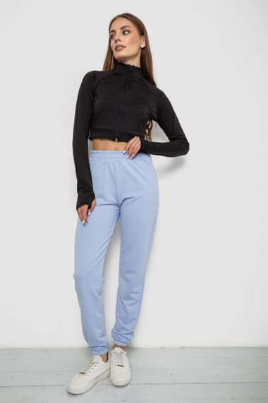 Спортивные штаны женские, цвет голубой, 238R345-1 | Зображення 1