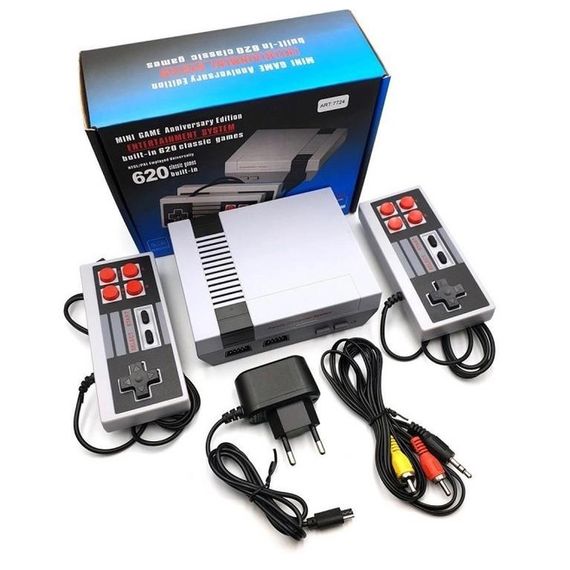 Портативная приставка денди GAME NES 620 / 7724, Игровая приставка ретро, Портативные IR-953 игровые консоли | Зображення 3