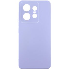 Чехол Silicone Cover Ummi Lakshmi Full Camera (AA) для Motorola Edge 50 Pro Сиреневый / Dasheen
