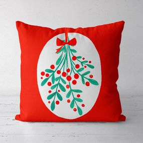 Подушка декоративная Soft Різдвяна гілка 45x45 см (45PST_23NG006)