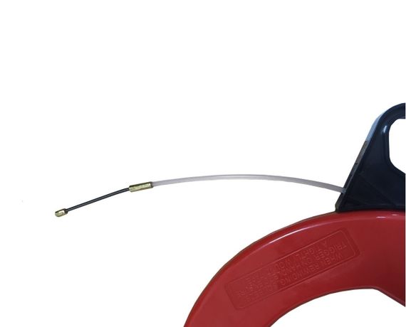 Протяжка ПКнК-4/15 на котушці для кабелю нейлонова біла 4мм 15м Ny95505447 | Зображення 1