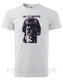 Футболка Ua cyborg БІЛА M (2427-083)