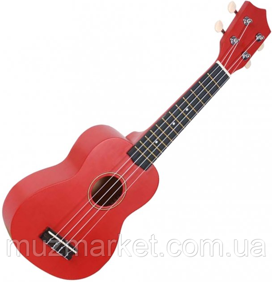 Укулеле концертне Alfabeto U23 Red + чохол | Зображення 2