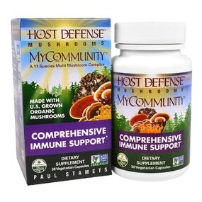 Грибной комплекс Fungi Perfecti Mushrooms MyCommunity Comprehensive Immune Support 30 Caps FPI-03811