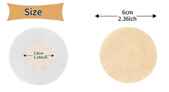 Одноразовые LI2045 на соски для ношения одежды без бюстгальтера 5 шт KS8744 | Зображення 6