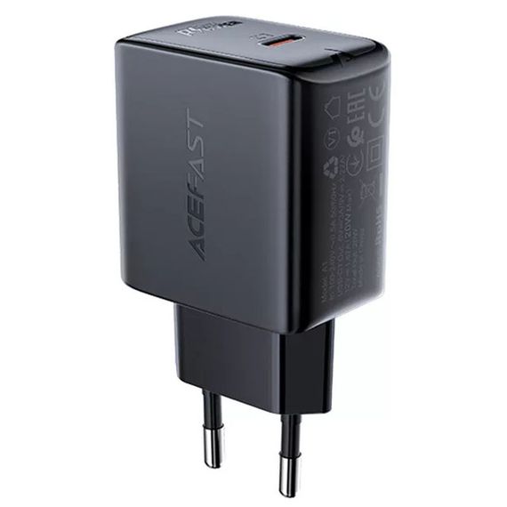 МЗП Acefast A1 PD20W (1USB-C) Black