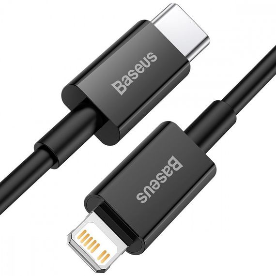 Кабель Baseus Superior Series Fast Charging Type-C to Lightning PD 20W (2m), Черный, 2.0 м | Зображення 4