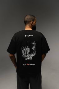 Футболка "ECHO OF TIME"BLACK S